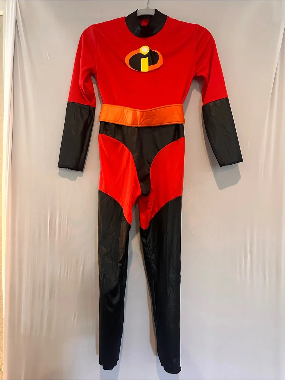Disney Incredibles Violet Girls Costume Medium 7-8 Jumpsuit Mask